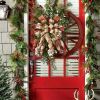 Wagon Wheel Christmas Wreath