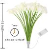LED Calla Lily Flower Lamp – 20 PCS Faux Floral Light Arrangement