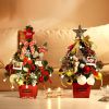 Mini Tabletop Christmas Tree – Fully Decorated Holiday Tree