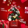 Mini Tabletop Christmas Tree – Fully Decorated Holiday Tree