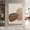 Minimalist Neutral Textured Canvas Art – Modern Abstract Wall Decor