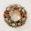 Christmas Wreath for Front Door Window 24 Inch Pine Artificial Wreath, Cabinet Wreath Gift, Suitable for Christmas Party Decoration