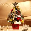 Mini Tabletop Christmas Tree – Fully Decorated Holiday Tree