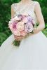 Artificial Flowers Fake Silk Flowers for DIY Wedding Bouquets Cake Decoration Mixed Roses Combo Blush Pink and White Flower Centerpieces Arrangements